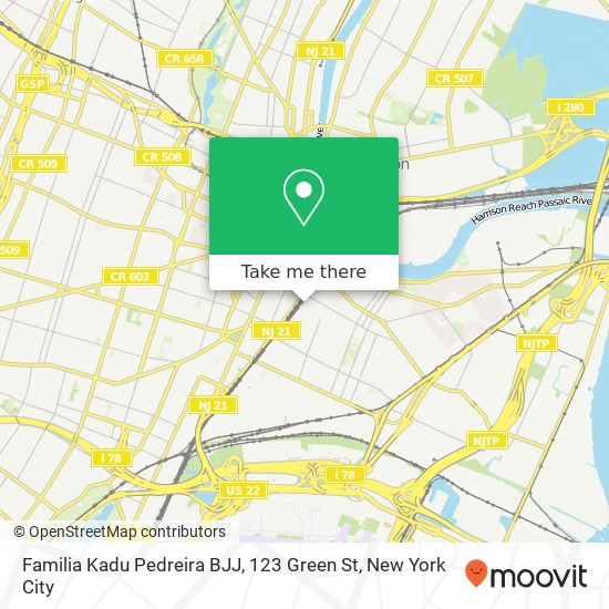 Mapa de Familia Kadu Pedreira BJJ, 123 Green St