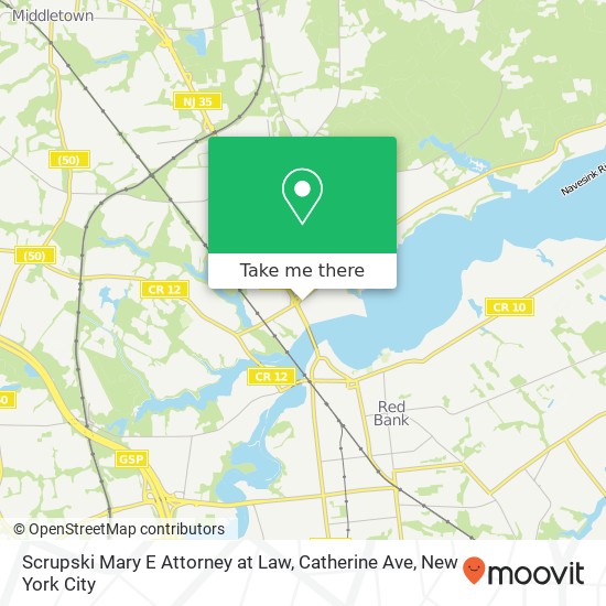 Mapa de Scrupski Mary E Attorney at Law, Catherine Ave