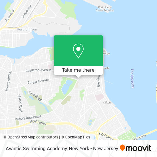 Mapa de Avantis Swimming Academy