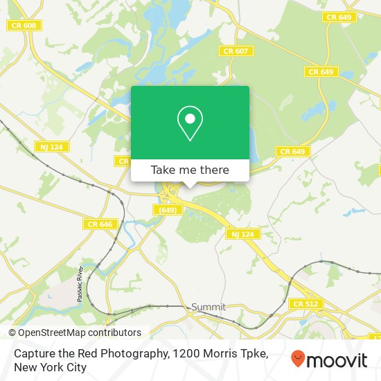 Capture the Red Photography, 1200 Morris Tpke map