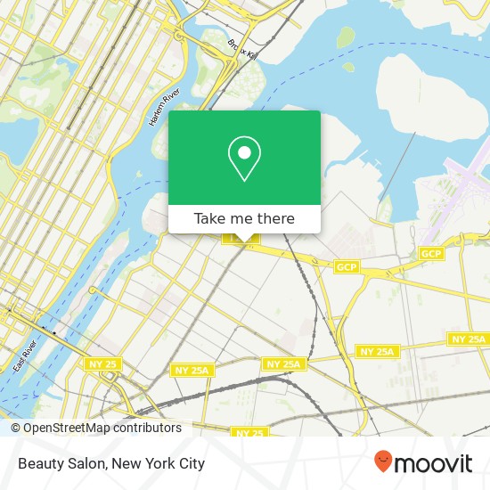 Beauty Salon map