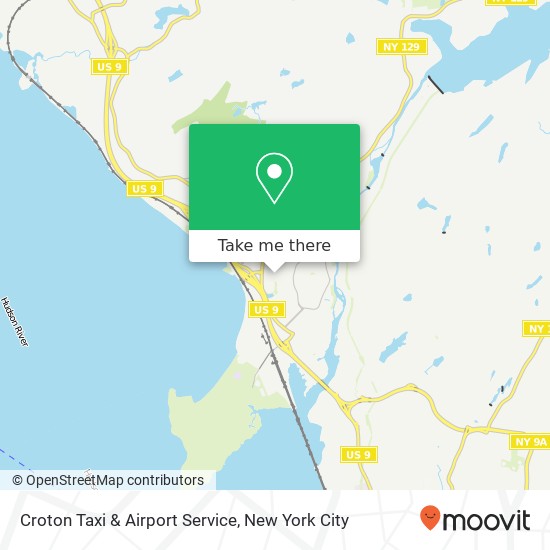 Mapa de Croton Taxi & Airport Service