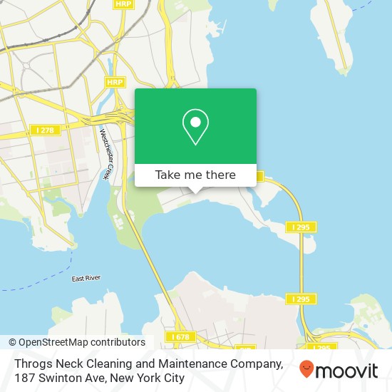 Throgs Neck Cleaning and Maintenance Company, 187 Swinton Ave map