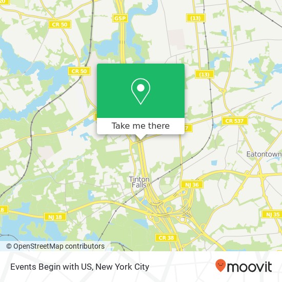 Events Begin with US map