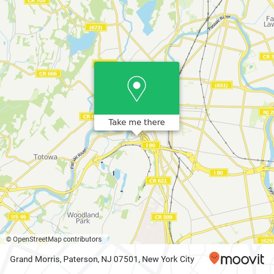 Grand Morris, Paterson, NJ 07501 map