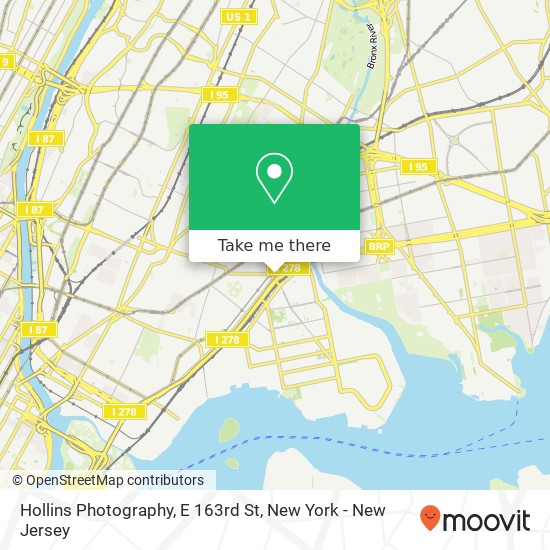 Hollins Photography, E 163rd St map