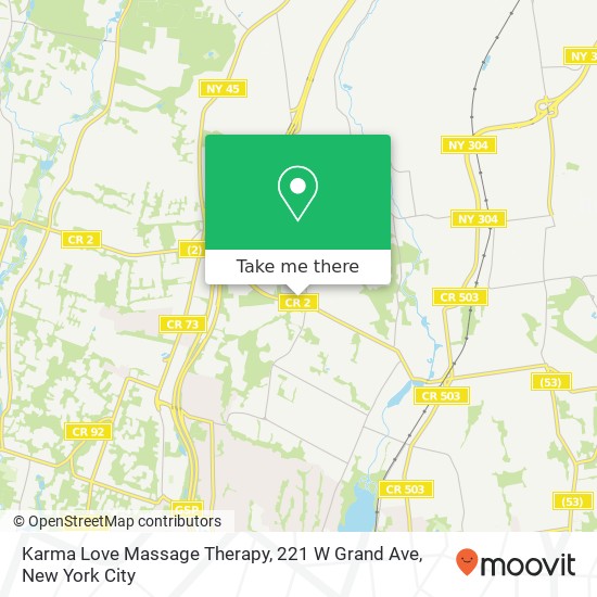 Karma Love Massage Therapy, 221 W Grand Ave map