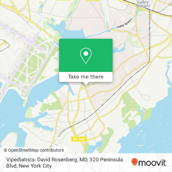 Vipediatrics: David Rosenberg, MD, 320 Peninsula Blvd map