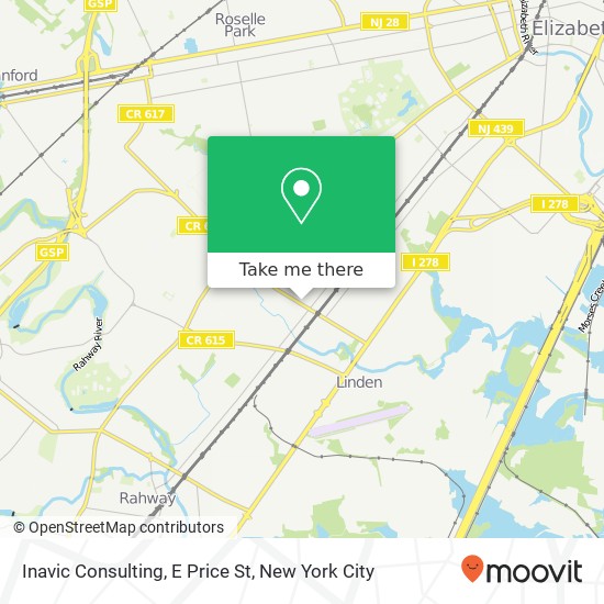 Inavic Consulting, E Price St map