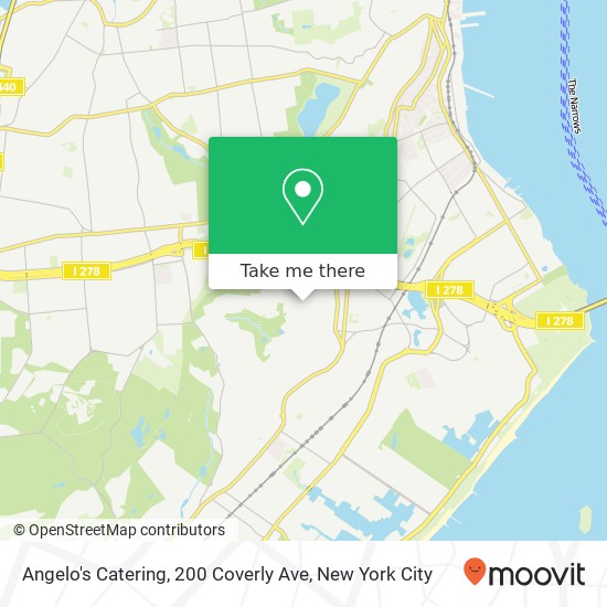 Mapa de Angelo's Catering, 200 Coverly Ave
