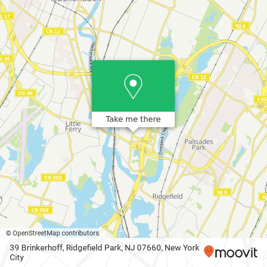 39 Brinkerhoff, Ridgefield Park, NJ 07660 map