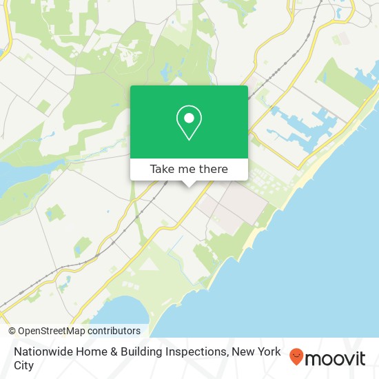 Nationwide Home & Building Inspections map