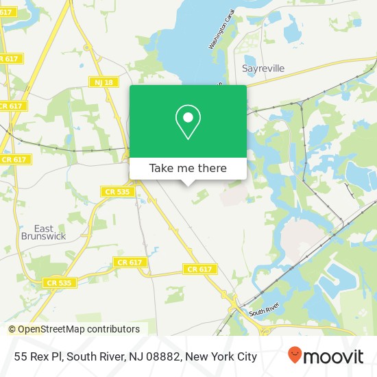 55 Rex Pl, South River, NJ 08882 map