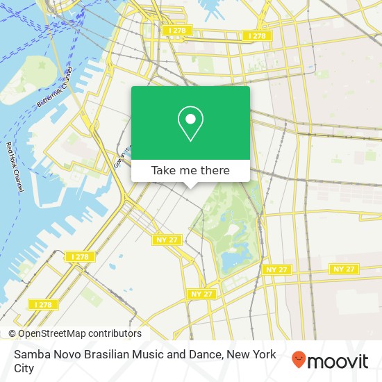 Mapa de Samba Novo Brasilian Music and Dance