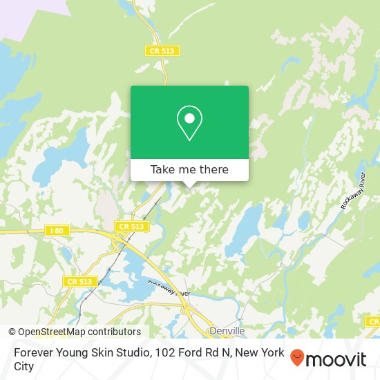 Mapa de Forever Young Skin Studio, 102 Ford Rd N