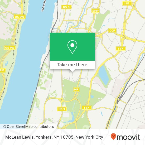 McLean Lewis, Yonkers, NY 10705 map