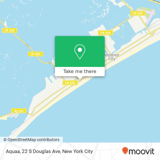 Mapa de Aquaa, 22 S Douglas Ave