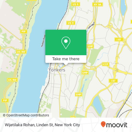 Mapa de Wijetilaka Rohan, Linden St