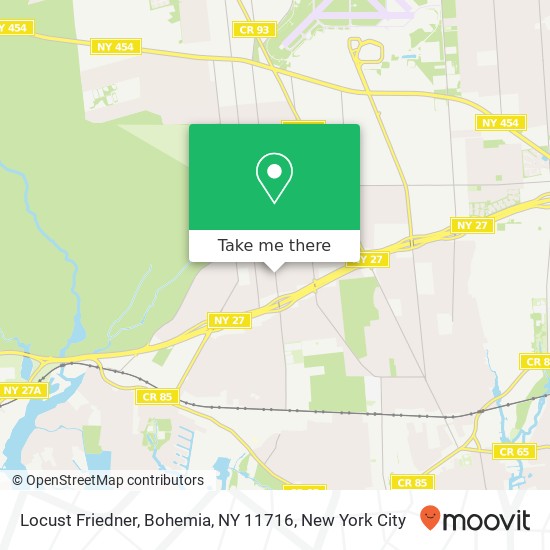 Locust Friedner, Bohemia, NY 11716 map