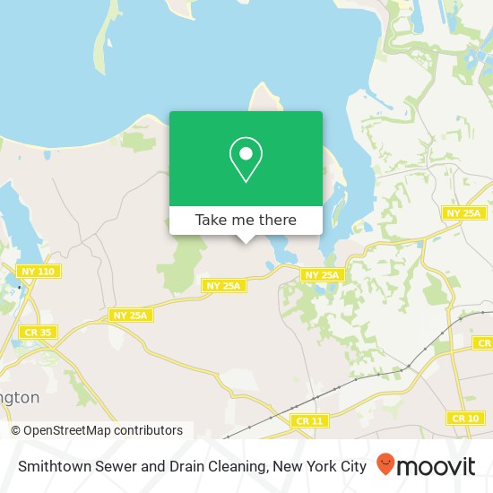 Mapa de Smithtown Sewer and Drain Cleaning