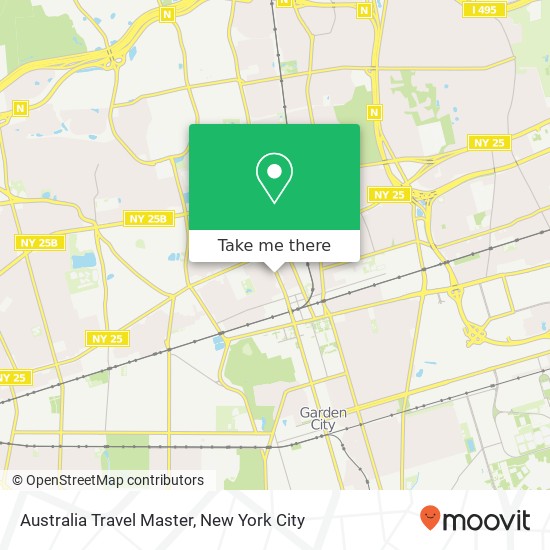 Australia Travel Master map