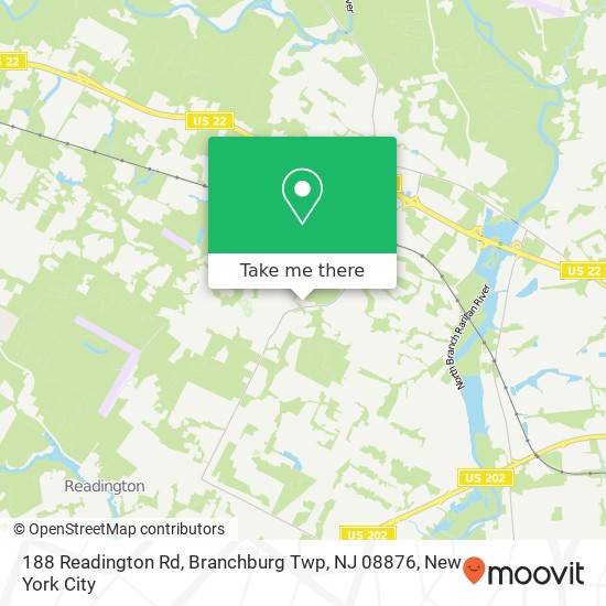 188 Readington Rd, Branchburg Twp, NJ 08876 map