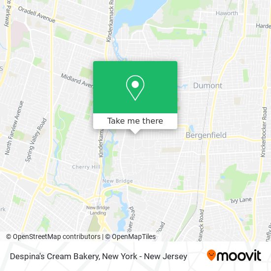 Despina's Cream Bakery map