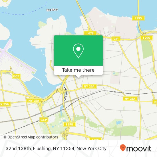 Mapa de 32nd 138th, Flushing, NY 11354