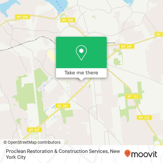 Mapa de Proclean Restoration & Construction Services