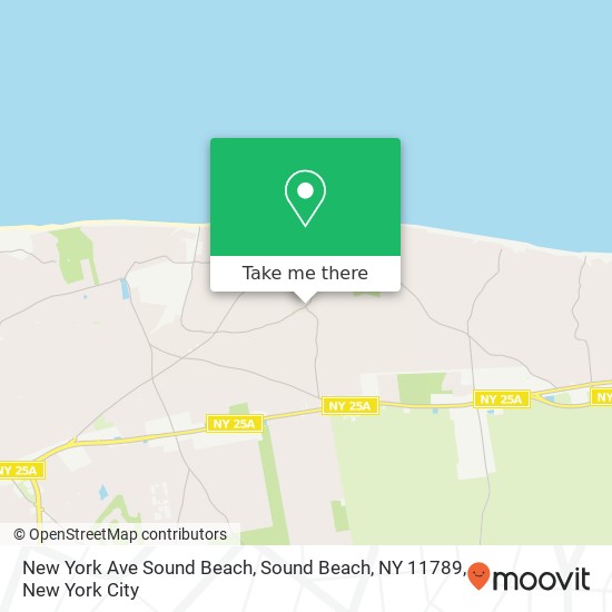 New York Ave Sound Beach, Sound Beach, NY 11789 map