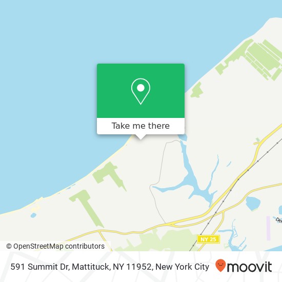 Mapa de 591 Summit Dr, Mattituck, NY 11952