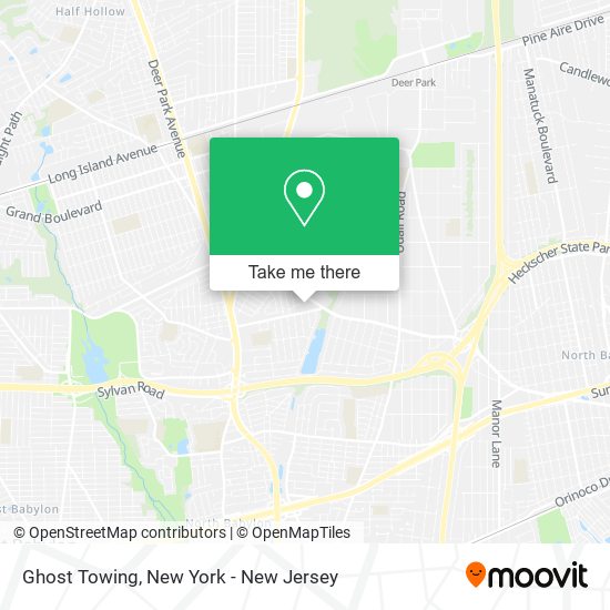 Ghost Towing map