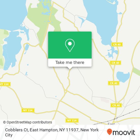 Cobblers Ct, East Hampton, NY 11937 map