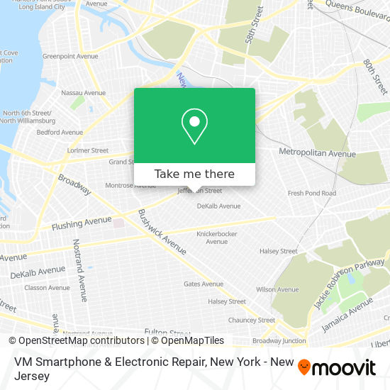 VM Smartphone & Electronic Repair map