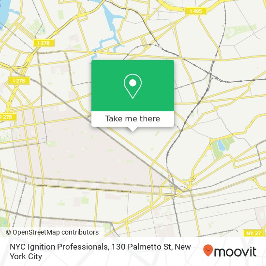 NYC Ignition Professionals, 130 Palmetto St map