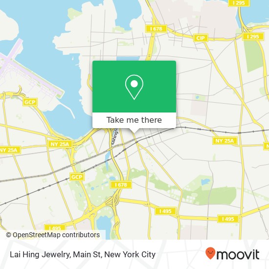 Lai Hing Jewelry, Main St map