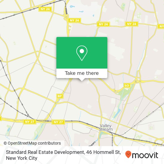 Mapa de Standard Real Estate Development, 46 Hommell St