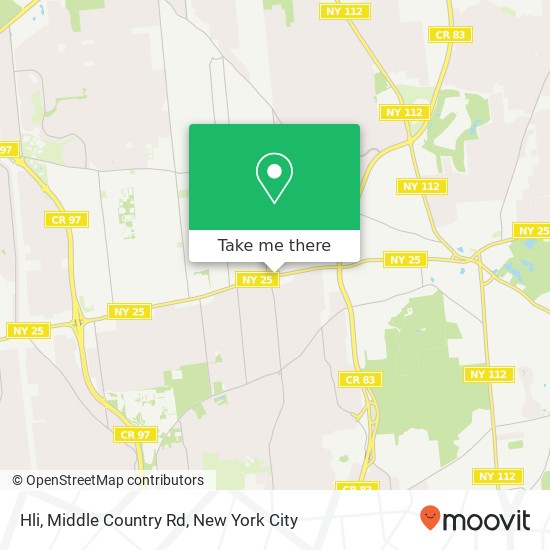 Hli, Middle Country Rd map