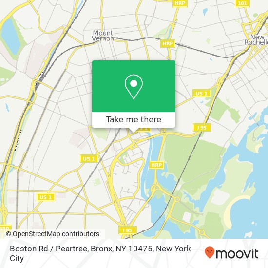 Boston Rd / Peartree, Bronx, NY 10475 map