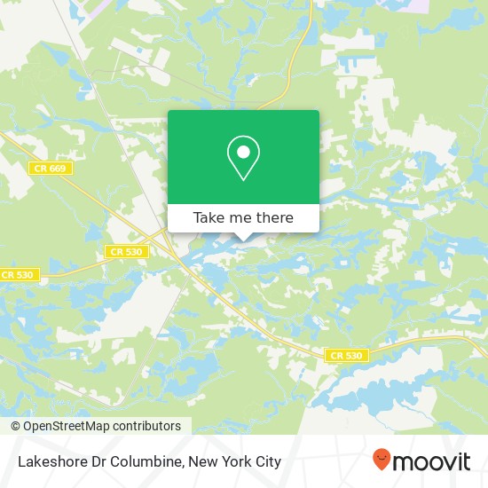 Lakeshore Dr Columbine, Browns Mills, NJ 08015 map