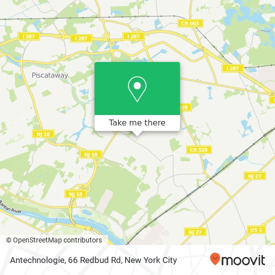 Mapa de Antechnologie, 66 Redbud Rd