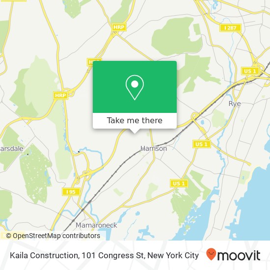 Mapa de Kaila Construction, 101 Congress St