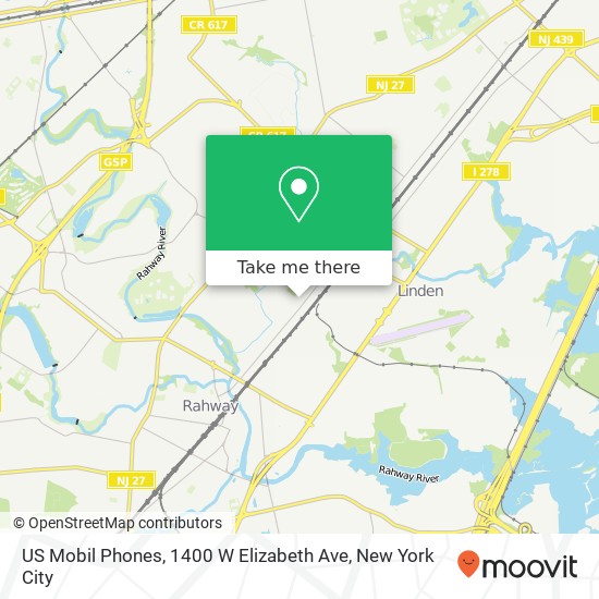 US Mobil Phones, 1400 W Elizabeth Ave map