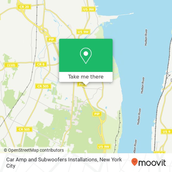 Mapa de Car Amp and Subwoofers Installations, Palisades Gdns