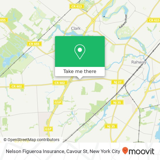 Mapa de Nelson Figueroa Insurance, Cavour St