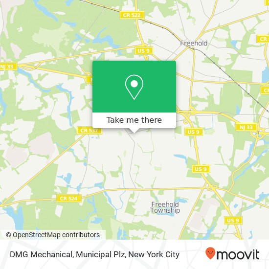 DMG Mechanical, Municipal Plz map