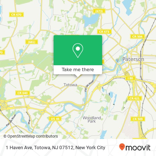 1 Haven Ave, Totowa, NJ 07512 map
