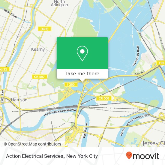 Mapa de Action Electrical Services,
