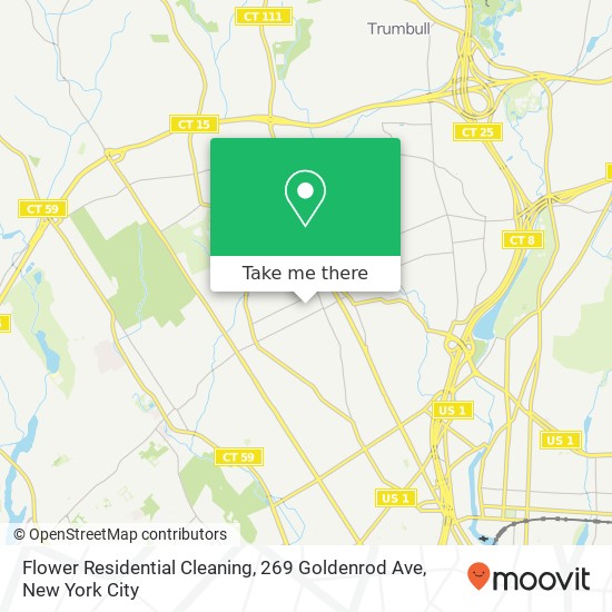 Flower Residential Cleaning, 269 Goldenrod Ave map