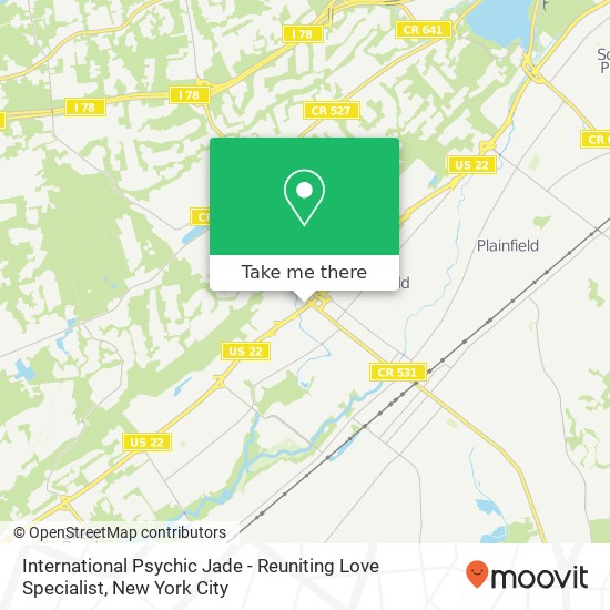 International Psychic Jade - Reuniting Love Specialist map